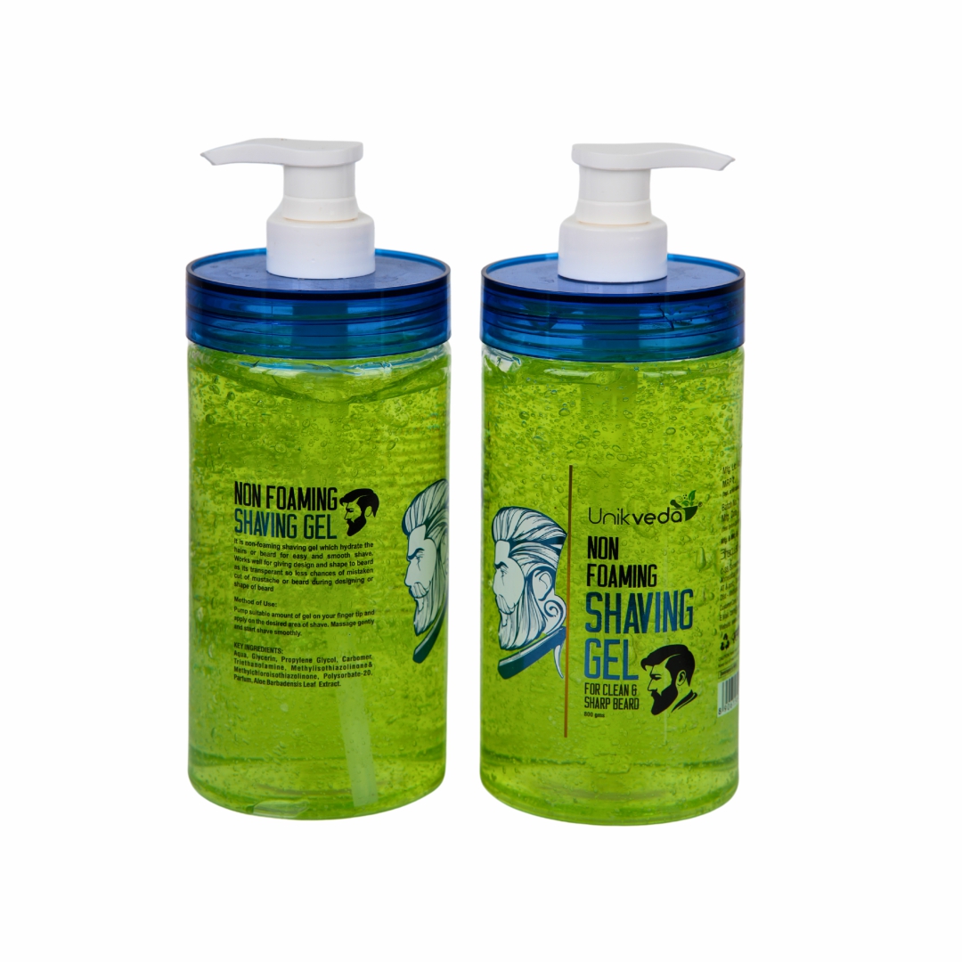 Non Foaming Shavnig Gel Pump 1